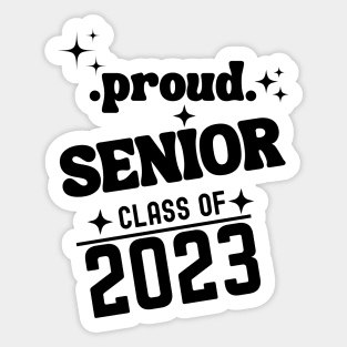 Proud Senior Class of 2023 Sticker